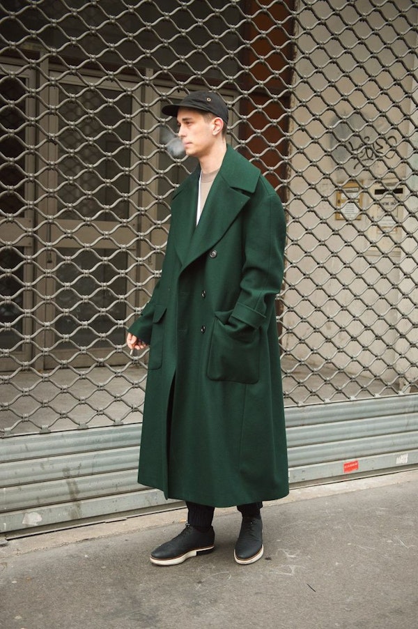 The best coat for men this Spring - look at the guests of fashion weeks