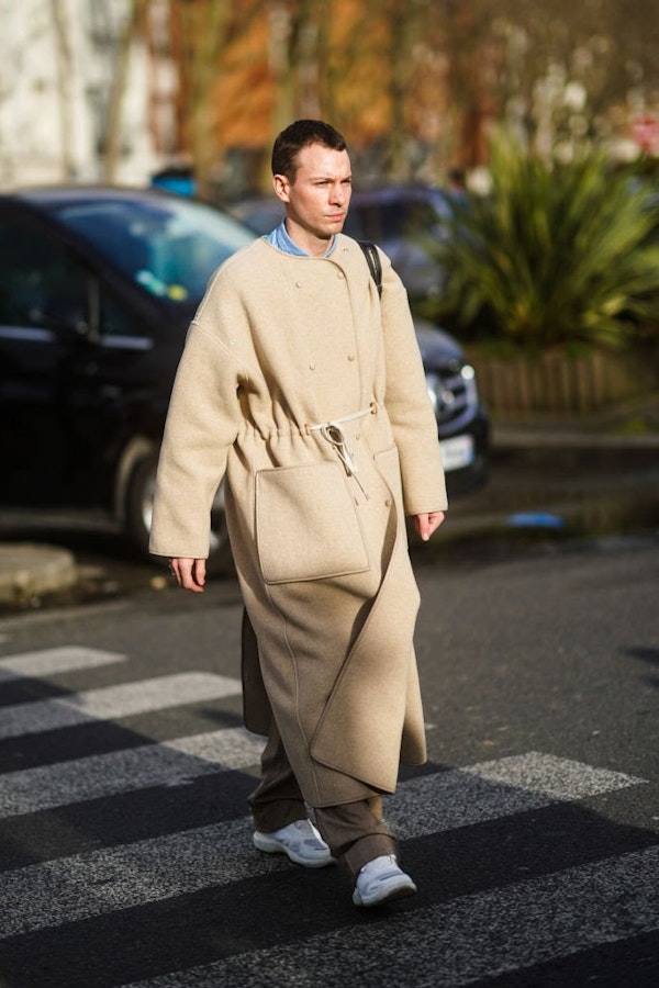 The best coat for men this Spring - look at the guests of fashion weeks