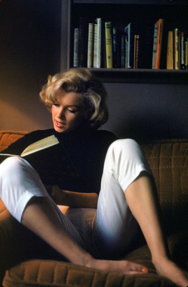 How Marilyn Monroe dressed at home 