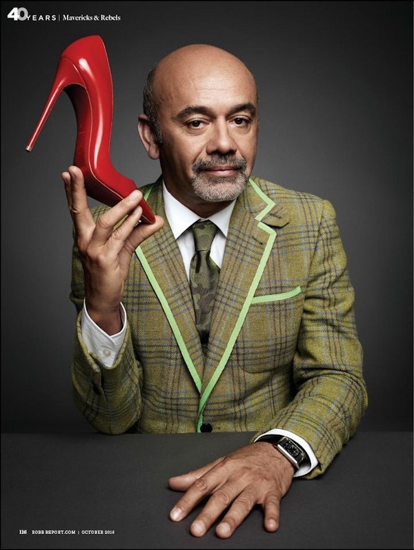 How imagination and travel fueled Christian Louboutin's success