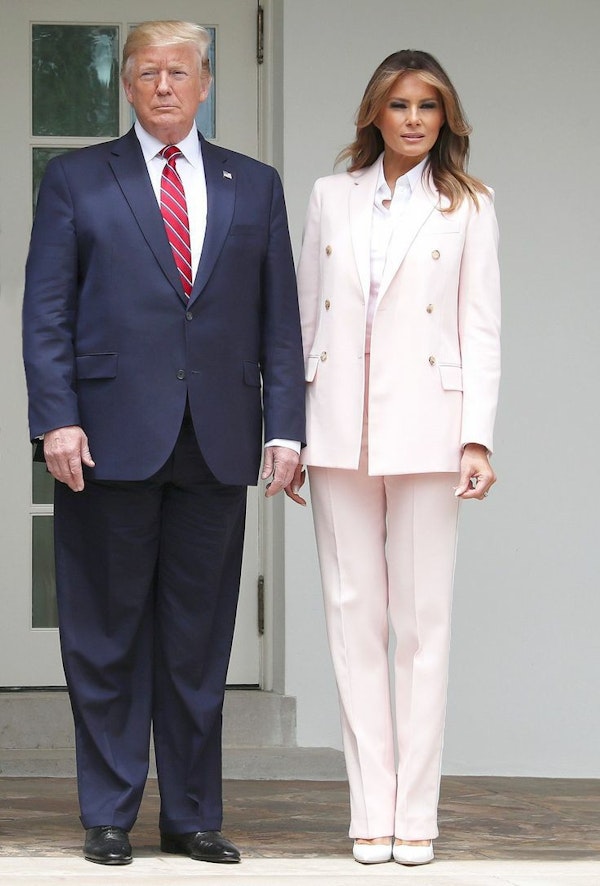 Melania Trump's capsule wardrobe