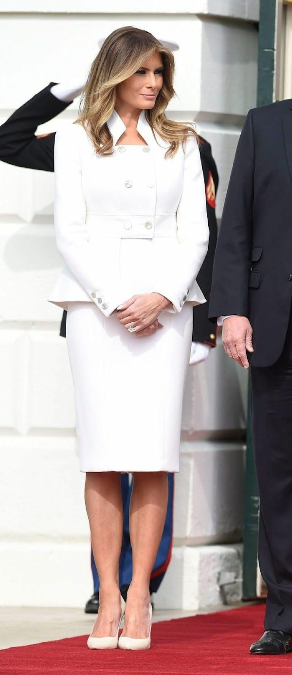 Melania Trump's capsule wardrobe