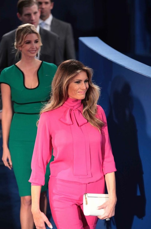 Melania Trump's capsule wardrobe