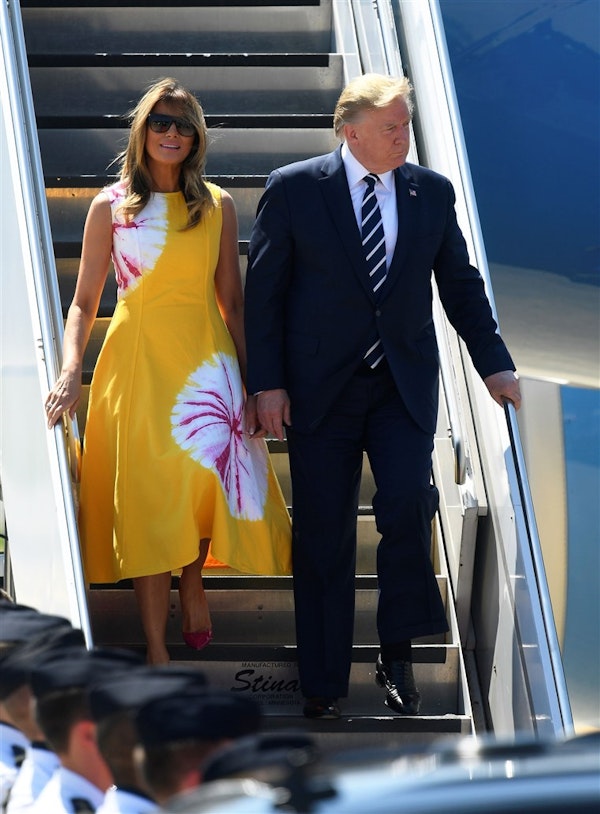 Melania Trump's capsule wardrobe