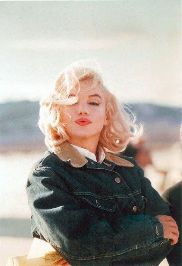 Skin сare methods by Marilyn Monroe