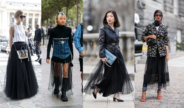 Black tulle discount skirt iconic