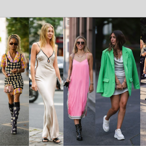 How to wear slip dress in 10 looks, favorite street style trend Summer 2022