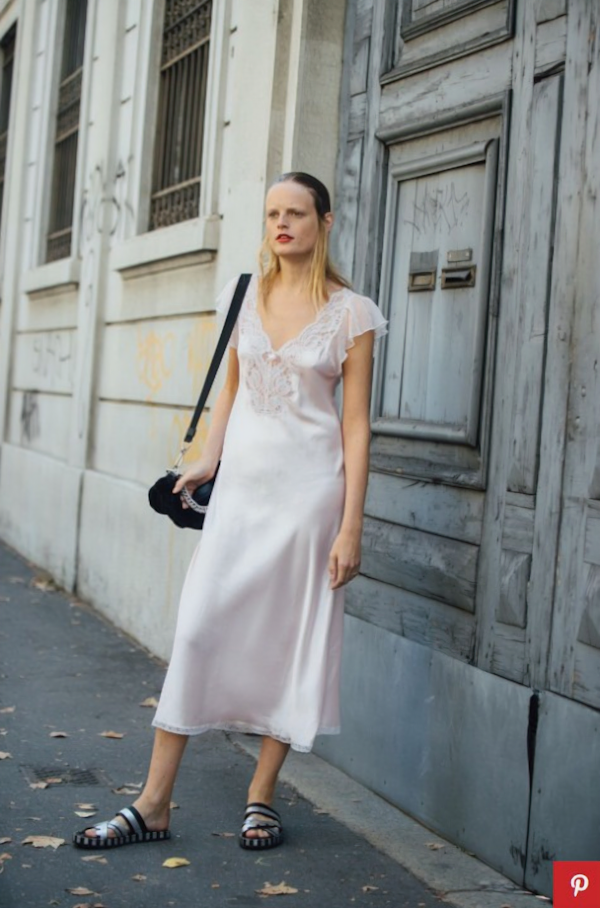 How to wear slip dress in 10 looks, favorite street style trend Summer 2022