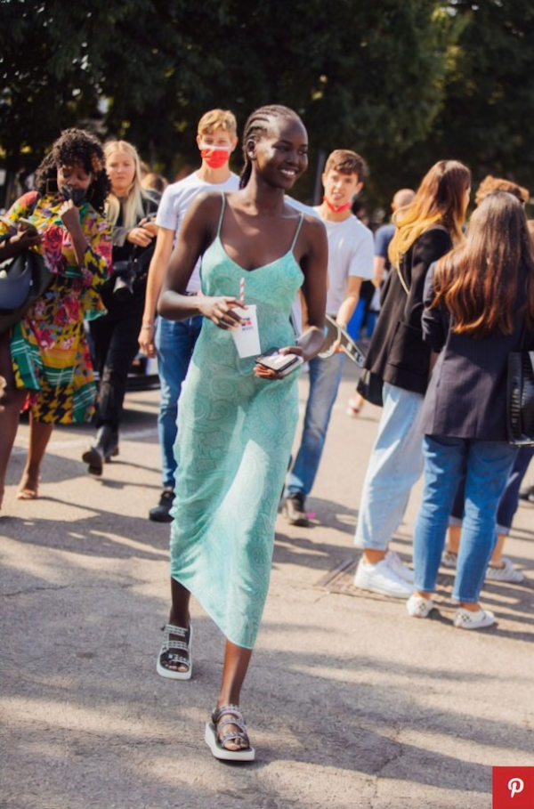 How to wear slip dress in 10 looks, favorite street style trend Summer 2022