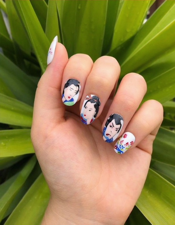 Manicures inspired by art movements
