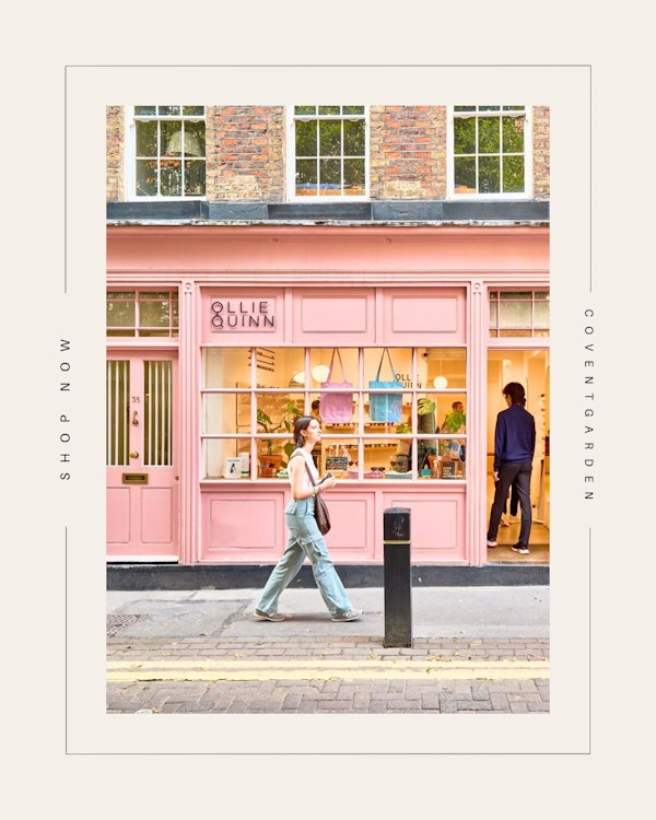 Shopping Highlights in London’s Covent Garden: Bright Colors and Quirky Designs