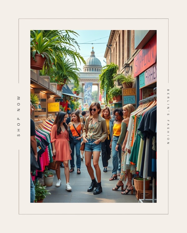 Best Markets in Berlin for Fashion Lovers: Sustainable Designs Shaping the Future of Style