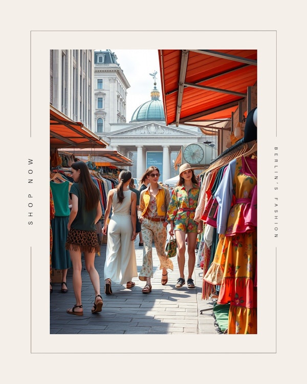 Best Markets in Berlin for Fashion Lovers: Sustainable Designs Shaping the Future of Style