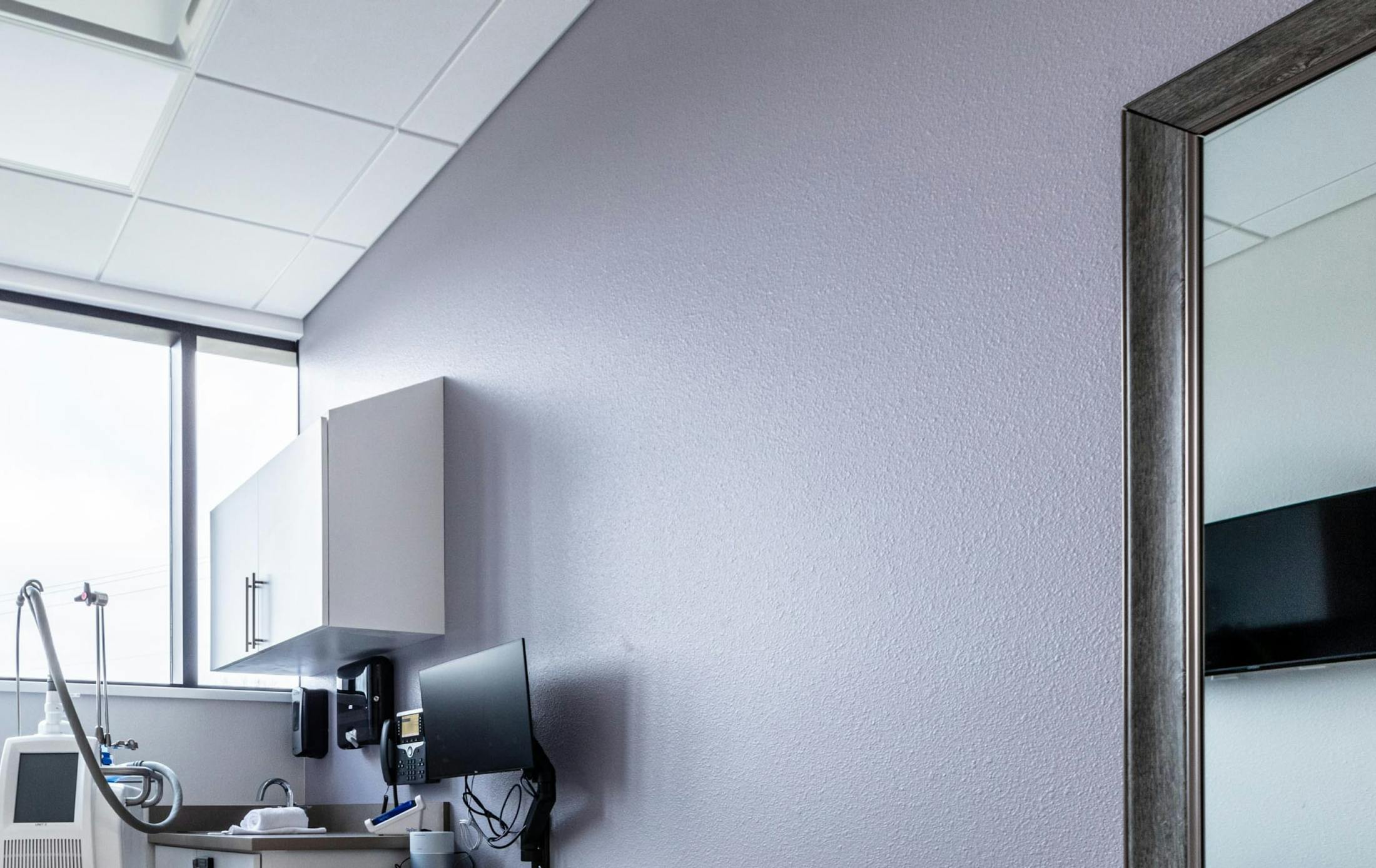 Treatment room in Eleve Medspa