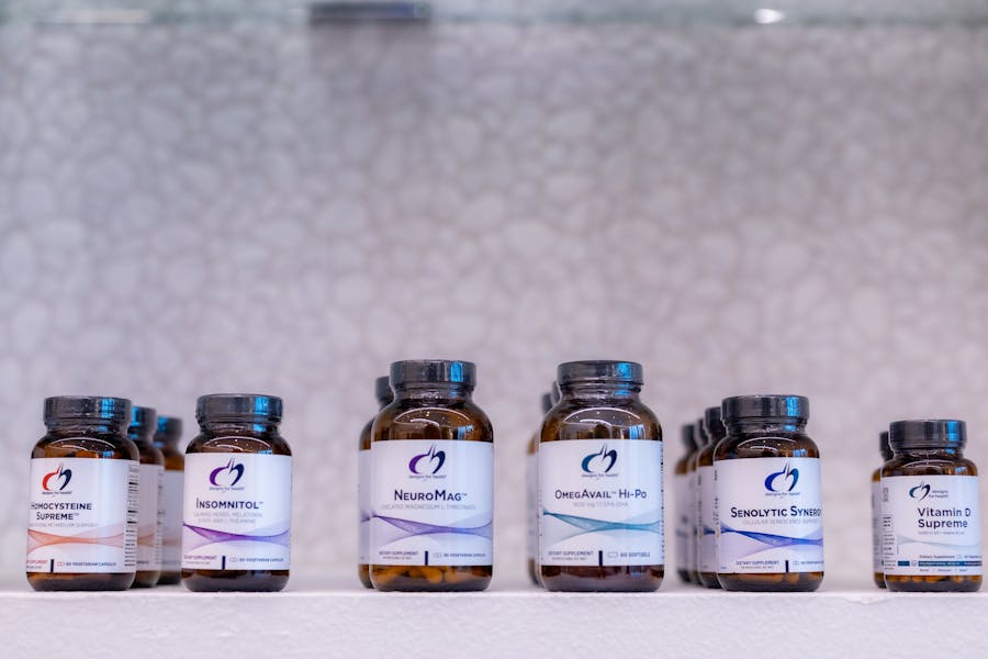 Image of skincare supplements