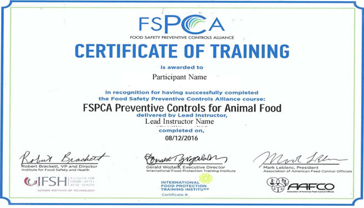 A FSMA PCQIhttps://foodsafetytech.com/news_article/top-tips-for-pcqi-training-success/  must have successfully completed the FDA-recognized training program