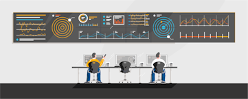 animated image of people working at their desks