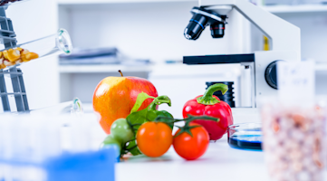 produce in a lab