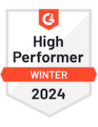 G2 High Performer in Supplier Relationship Management (SRM) Winter 2024 Award