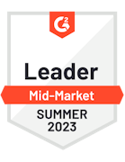 G2 Leader in Quality Management Systems (QMS) for Mid-Market Summer 2023