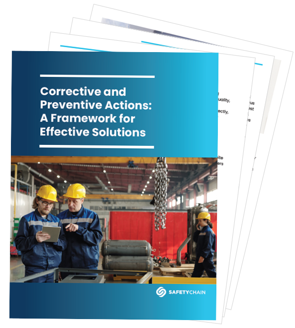 CAPAs: A Framework For Effective Solutions | SafetyChain