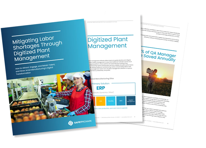 Mitigating Labor Shortages Through Digitized Plant Management