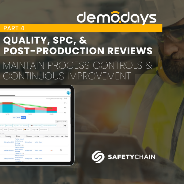 Quality, SPC, & Post-Production Reviews