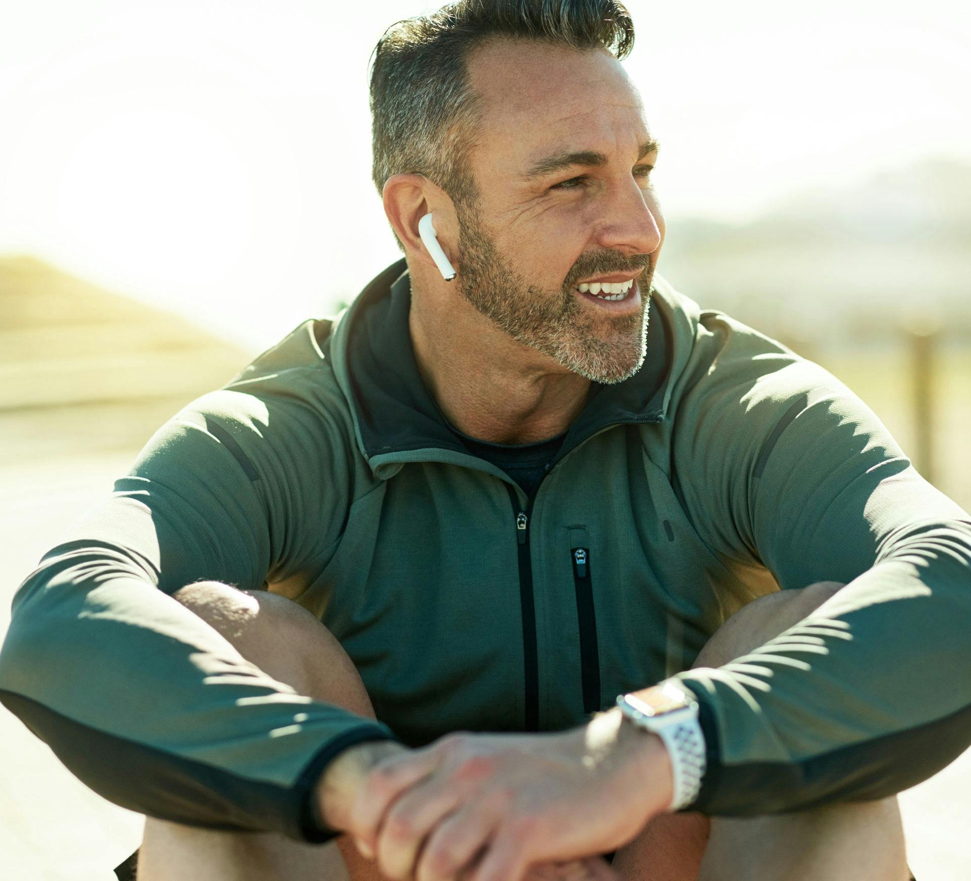 confident man after medical weight loss in St. Pete, FL