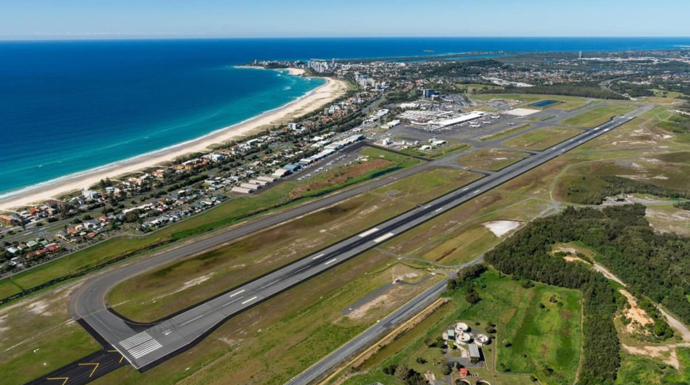From touchdown to toes-in-the-sand in five minutes