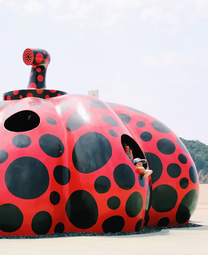 Red Pumpkin Naoshima Red Pumpkin Naoshima