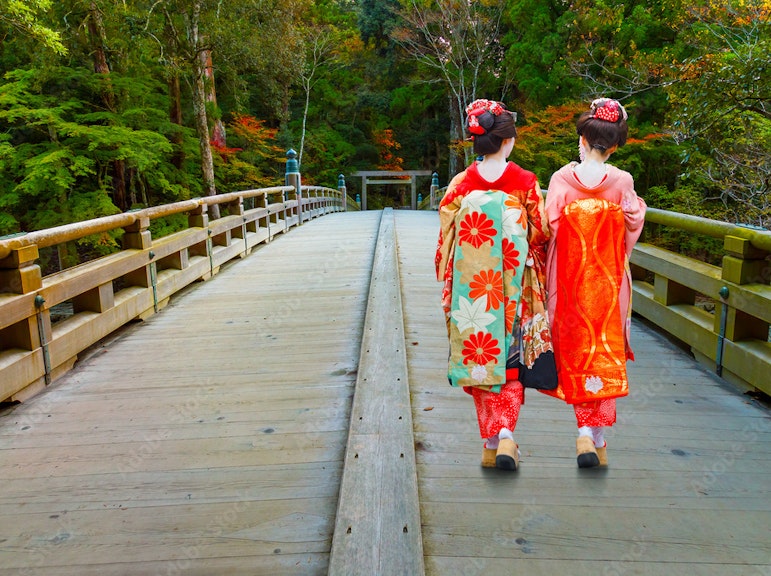 伊勢神宮のフルデイスモールグループツアー