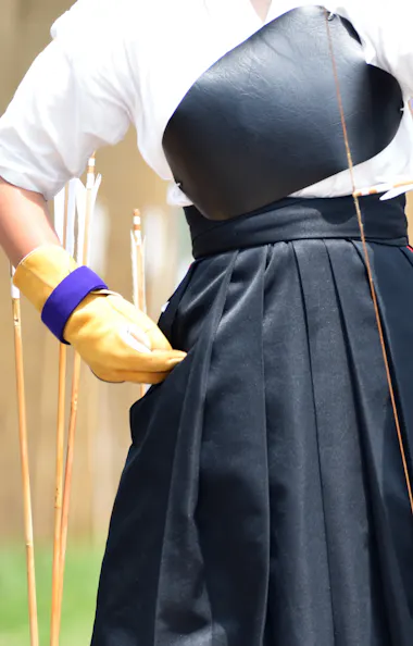 Kyudo girl Kyudo girl