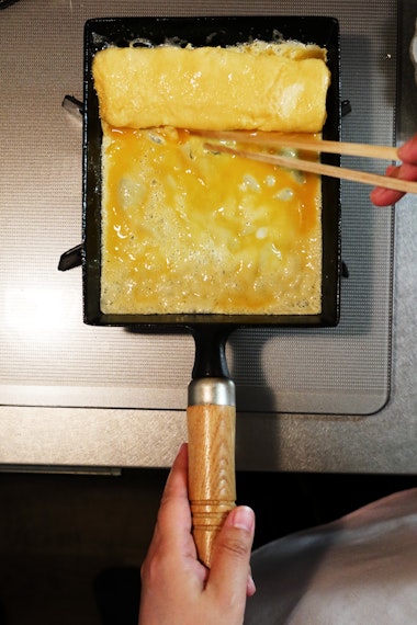 Cooking Tamagoyaki
