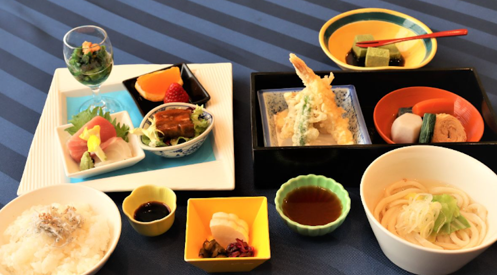 Japanese lunch Fuji