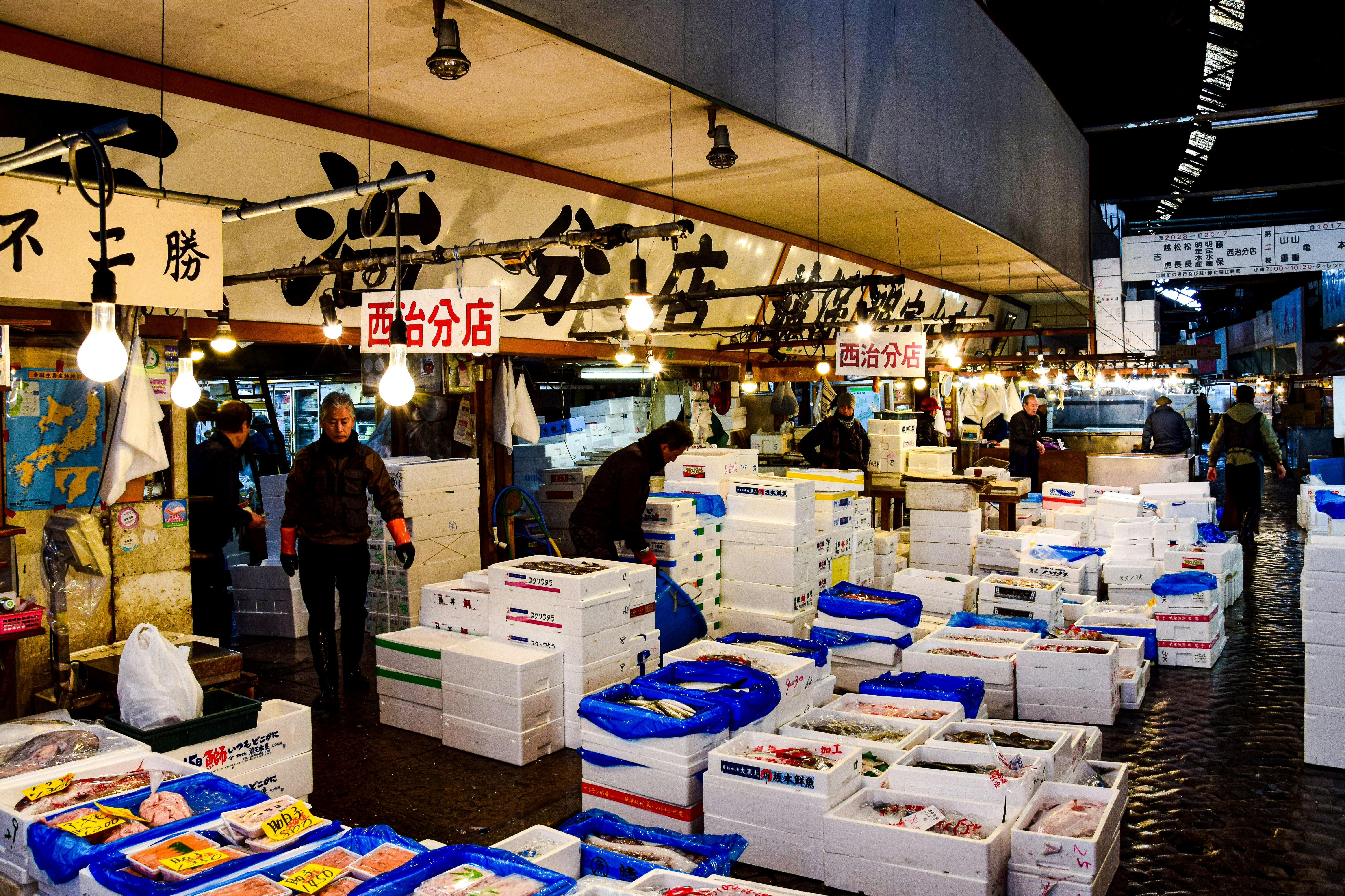 Tsukiji Fish Market Food Tour in Tokyo - Trip To Japan