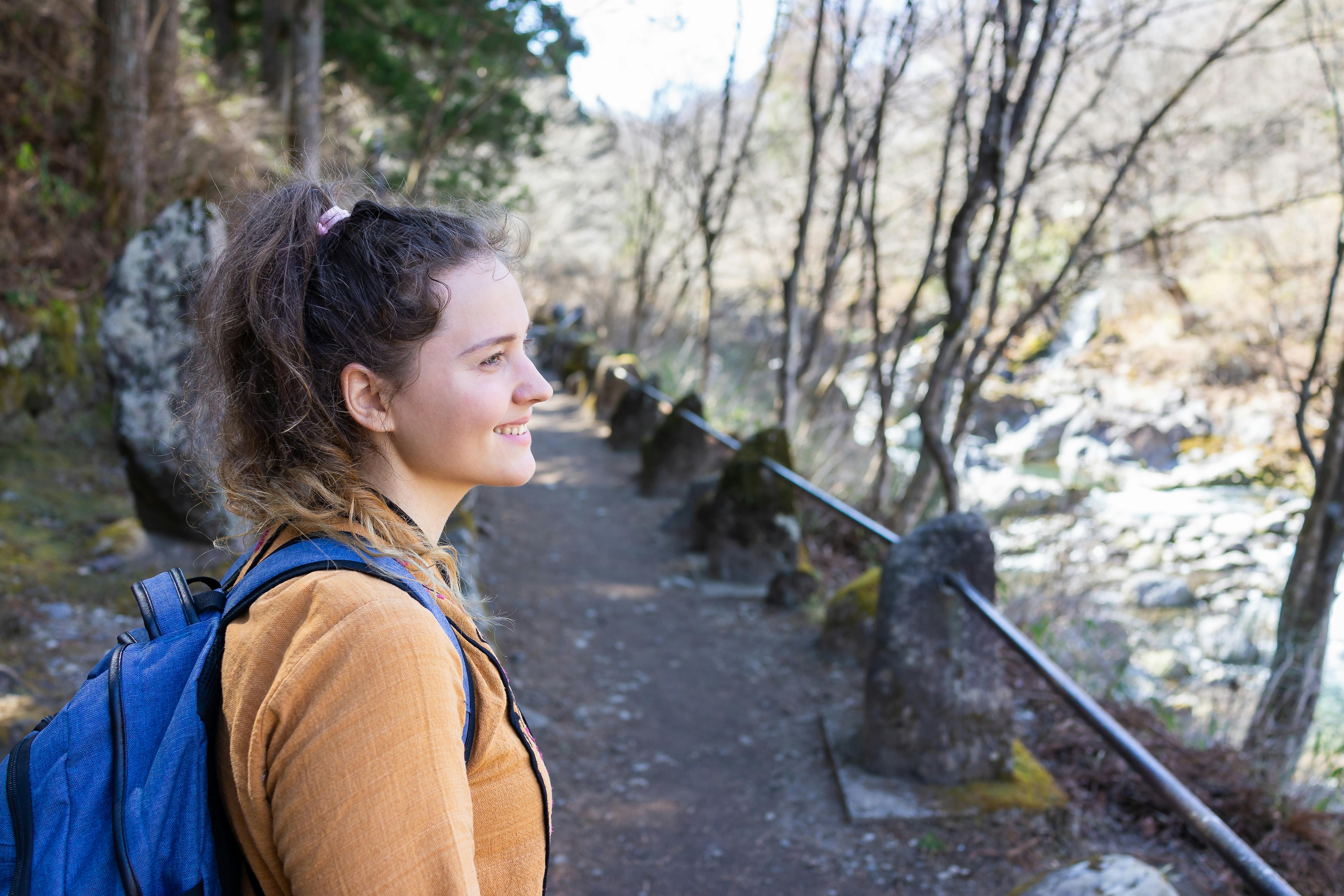 Hiking Kanmangafuchi Abyss