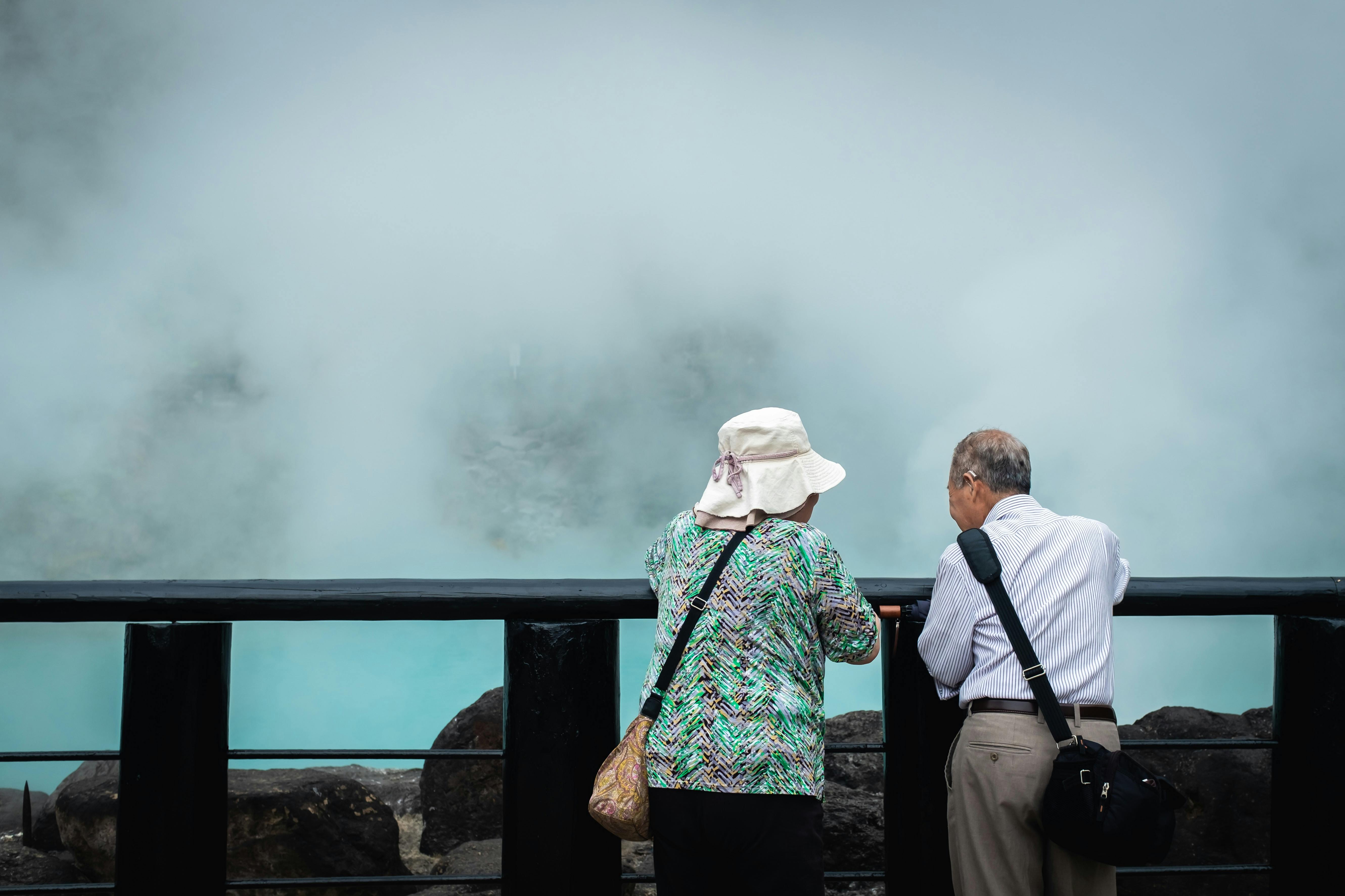 Couple at Beppu Onsen