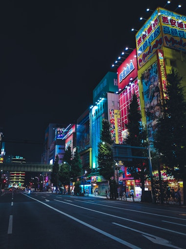 Akihabara at Night