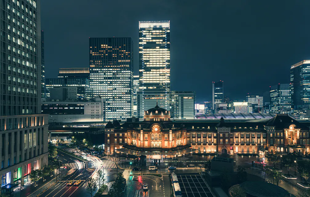 Tokyo Station at Night Tokyo Station at Night