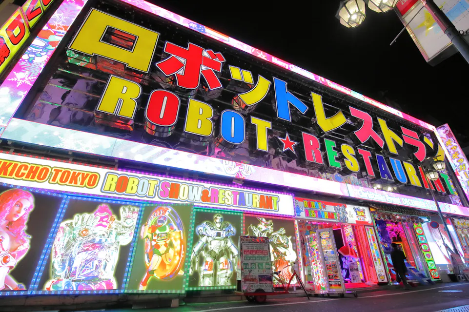 Robot Restaurant in Shinjuku Tokyo