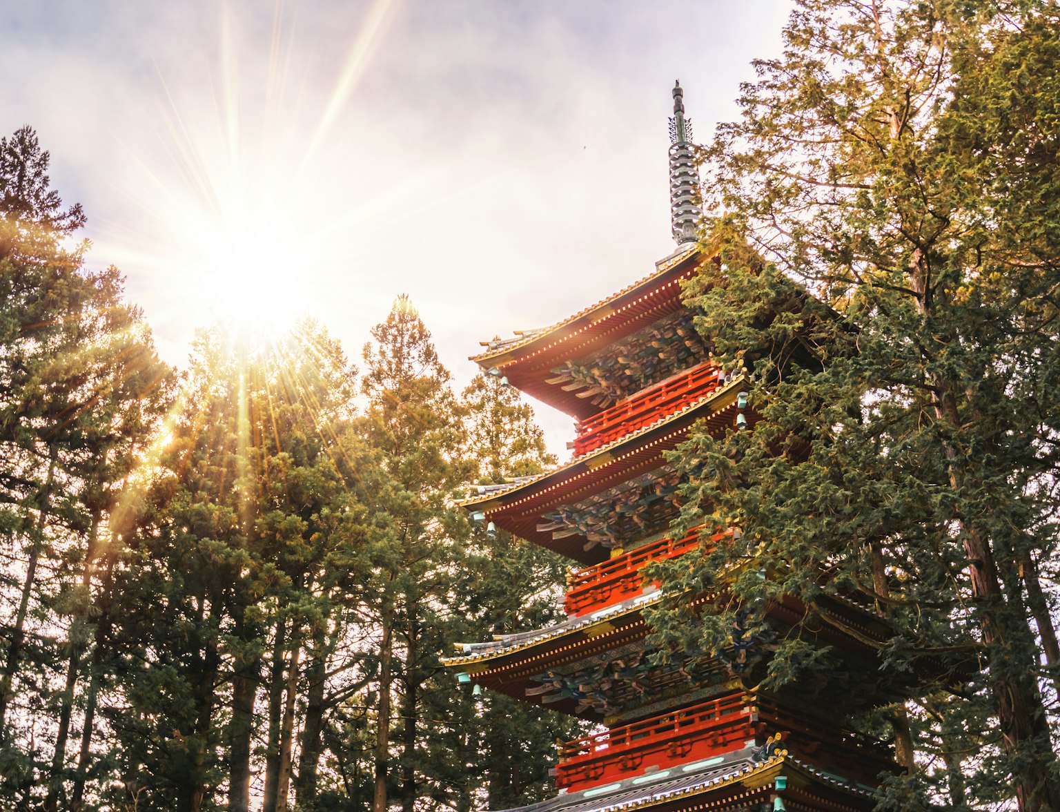 Nikko Toshogu Five Story Pagoda