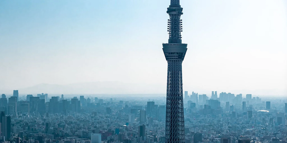 Tokyo Skytree Aerial View