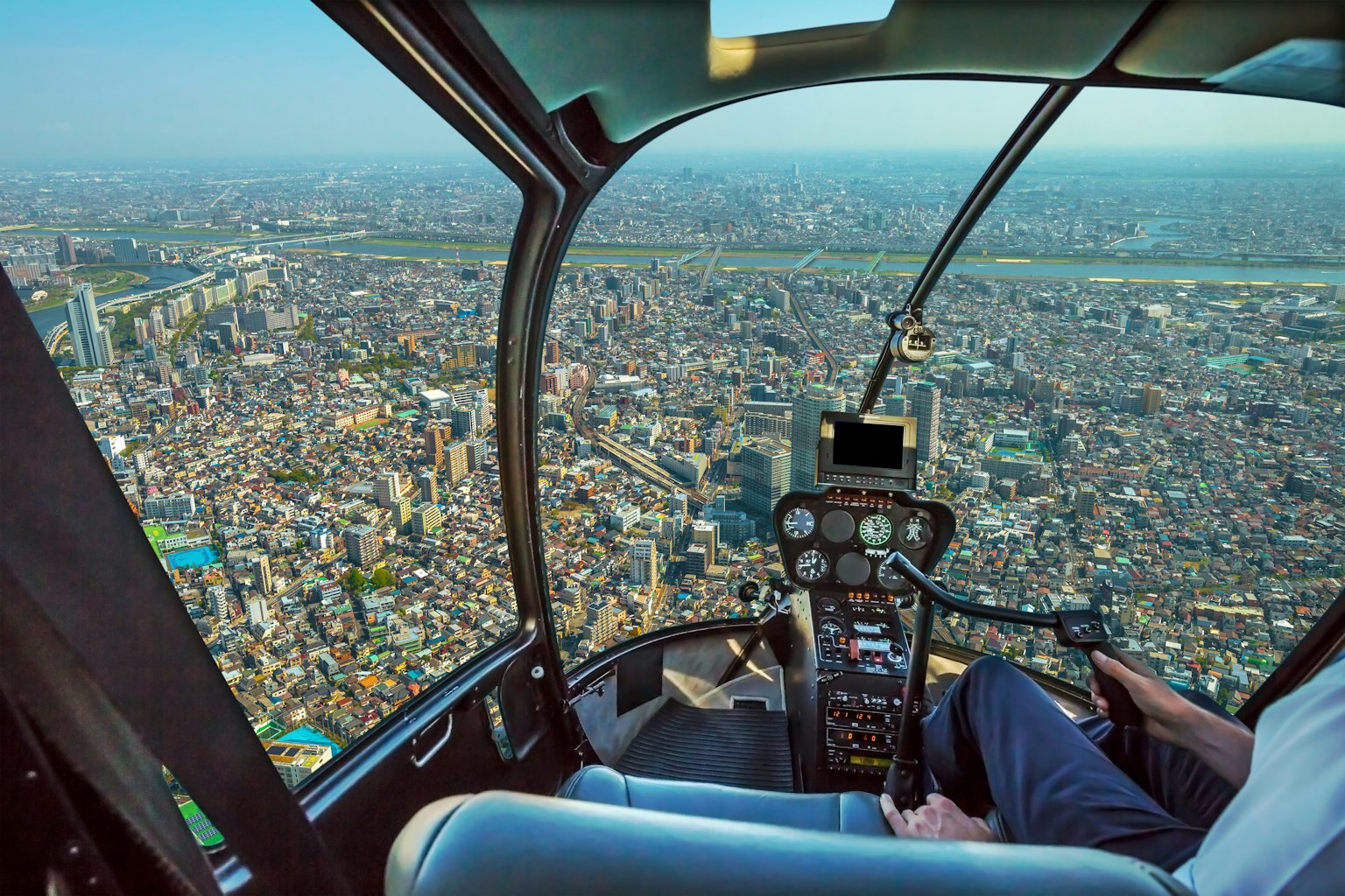 Tokyo Helicopter View