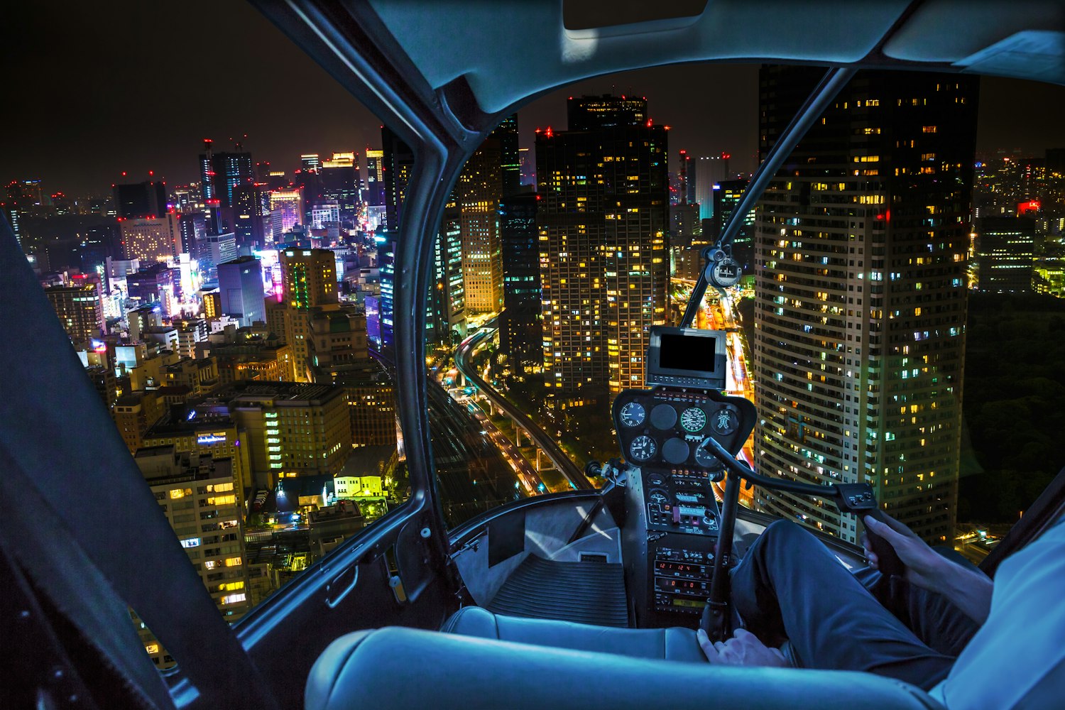 Tokyo Night Helicopter Tour