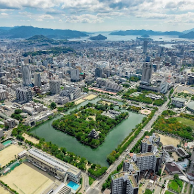 Hiroshima Aerial View Hiroshima Aerial View