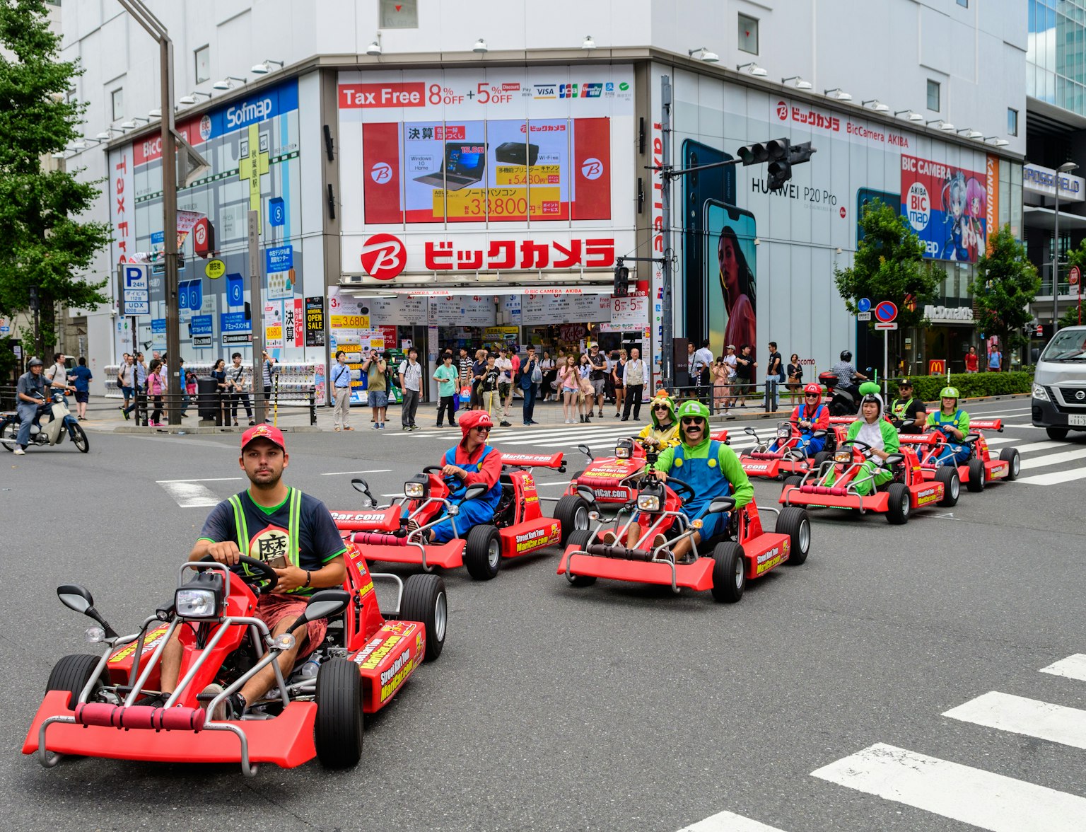 Tokyo Go-Kart Rental with Local Guide from Akihabara Tokyo Go-Kart Rental with Local Guide from Akihabara