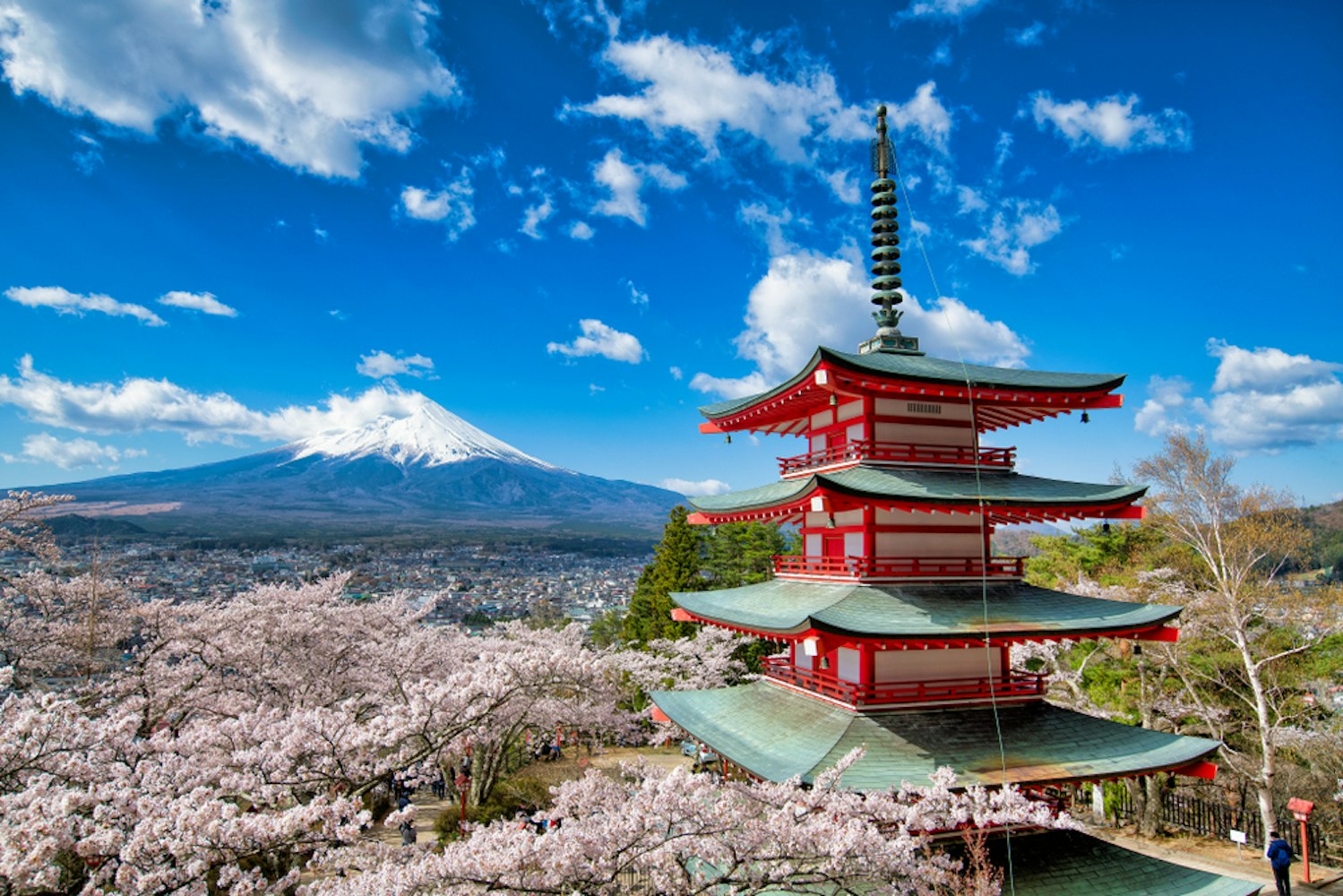 Arakura Sengen Shrine and Chureito Pagoda