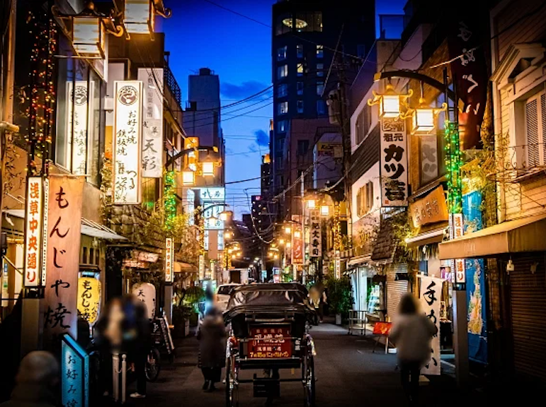 Japan Tokyo: Asakusa Rickshaw Tour