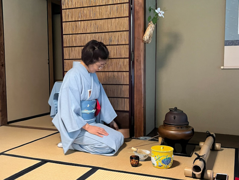 Samurai-style Tea Ceremony