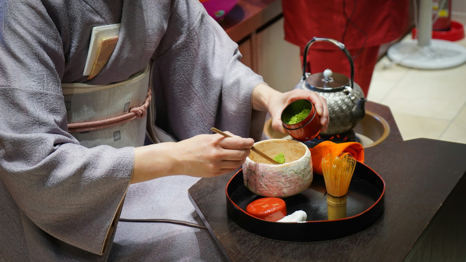 Samurai-style Tea Ceremony